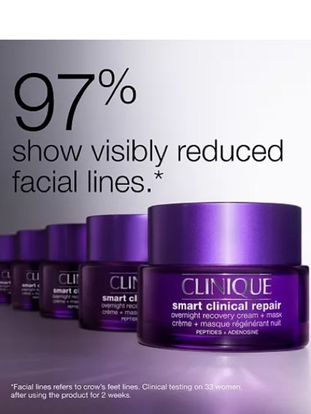15mlx4 Clinique Smart Clinical Repair™ Overnight Recovery Face Cream + Mask - Picture 4 of 4